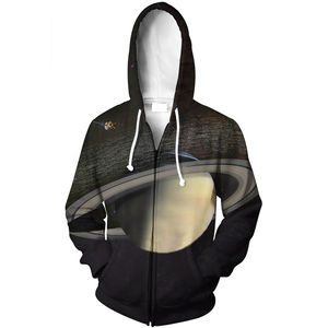 เสื้อฮู้ดแขนยาวผ้าโพลีเอสเตอร์พิมพ์ซับลิเมชันแห้งเร็วกำหนดได้เองแฟชั่น100% - Product Image 5