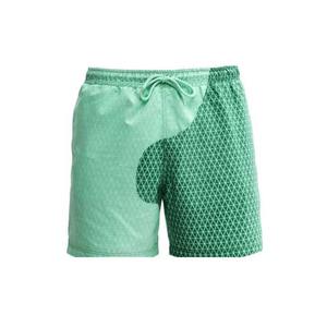 Short confortable en polyester pour homme, maillot de bain d'entraînement à séchage rapide avec élastique - Product Image 1