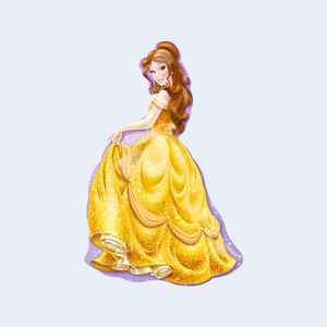 Ballon en feuille d'aluminium Party Love Bella 60x99cm, lot de 2 - Product Image 1