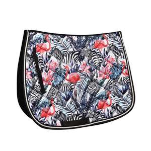 Almohadilla de sillín de material ecológico con logotipo bordado personalizado Color y tamaño personalizados Almohadilla de sillín de caballo de alta calidad - Product Image 4