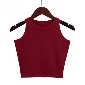 Custom Print Plain Summer Cotton Shirt Cropped Ladies Crop <b>Tops</b> Shirt for <b>Women</b> in Wholesales Price - Product Image 3