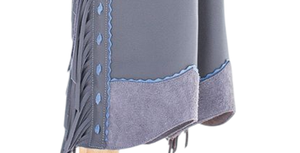 Flora Toold Design Western Leather Chaps Kits et accessoires équestres attrayants pour l'équitation - Product Image 2