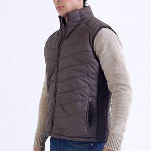Gilet matelassé décontracté pour homme 2025 – Veste chauffante en toile à col montant, imperméable et réversible – Haute qualité - Product Image 3
