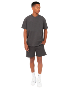Ensemble de survêtement sportif pour homme en maille respirante à manches courtes, décontracté, été 2025, 2 pièces |   T-shirt assorti à un short personnalisé unisexe - Product Image 5