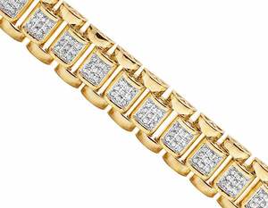 Trendy Fashion Design in S925 <b>Sterling</b> <b>Silver</b> Round Cut Ice Out Moissanite Diamond Hip Hop Style <b>Bracelets</b> <b>for</b> <b>Men</b> - Product Image 3