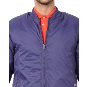 Veste d'hiver décontractée pour homme, manches longues et imperméable, 100% laine, unie, pour la conduite à moto - Product Image 4