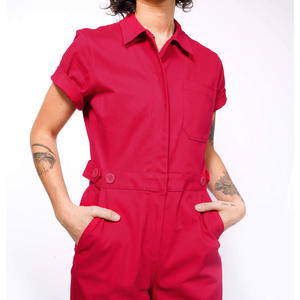 Combinaison de vêtements de travail brodée et personnalisée pour femmes avec impression de logo Vêtements de protection de sécurité durables Fabricant d'usine OEM - Product Image 5