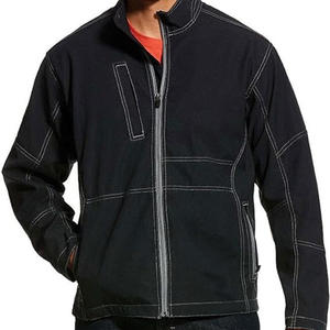 เสื้อแจ็คเก็ตผ้าแคนวาสสำหรับผู้ชาย เสื้อแจ็คเก็ตผู้ชายที่ใส่สบาย - Product Image 1