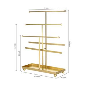 Ashionable EW tytyle latón eewelry iisplay holder tand para Jewelry & isplay organizador soporte para bajo precio - Product Image 3