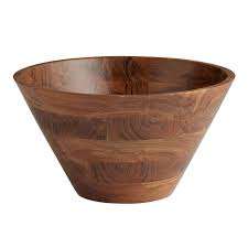 Bol de service alimentaire ménager jetable de super qualité Design standard exclusif en bois naturel Couleur Style chic pour le camping - Product Image 6