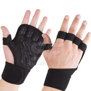 Gants d'haltérophilie en néoprène avec support de poignet pour l'entraînement en salle de sport et le fitness Gants d'haltérophilie en néoprène durables - Product Image 2