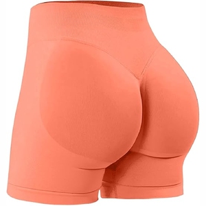 Short de yoga pour femme de qualité professionnelle Leggings respirants de haute qualité, sans couture, taille haute - Product Image 6