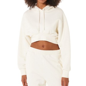 เสื้อฮู้ดกันหนาวแขนยาวสำหรับผู้หญิง, สินค้ามาใหม่เสื้อครอปแขนยาวเสื้อกันหนาวทรงสูงแบบสวมหัวมีฮู้ดดีไซน์หลากหลายฤดูหนาว2024 - Product Image 1