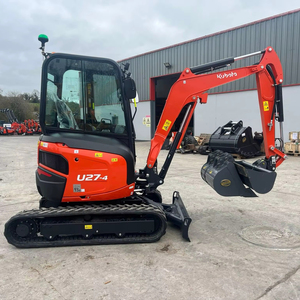 3ton 2ton U27คุณภาพพรีเมี่ยม1.8ton รถขุดตีนตะขาบขนาดเล็กมือสองแต่อยู่ในสภาพที่ดีพร้อมที่จะทำงานราคาถูก - Product Image 1