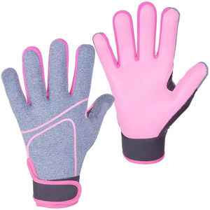 Gants de receveur de rugby légers en gros, gants de football antidérapants en silicone avec poignées, gants de frappe - Product Image 3