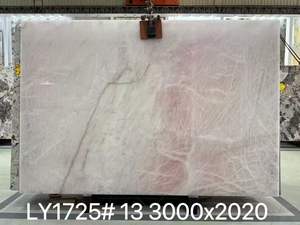 Cuarcita Rosa Cristal Translúcida Retroiluminada, Cuarcita Patagonia Rosa Cristallo para Encimeras de Isla y Revestimiento de Paredes - Product Image 3