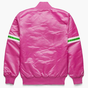 Embroidered Logo High Quality Breathable Satin <b>Jacket</b> <b>For</b> <b>Men</b> High Quality <b>Jacket</b> Customized Order Satin Varsity <b>Jacket</b> - Product Image 2