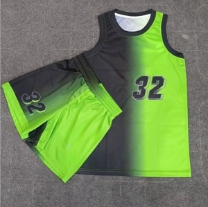 Uniforme de basket-ball unisexe personnalisable de haute qualité, ensemble grande taille et respirant, maillot de basket-ball imprimé d'été - Product Image 1