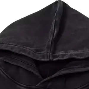 High Quality Men's Acid Wash Tracksuit Customized Logo Wholesale Casual <b>Short</b> <b>Sleeves</b> Fleece Winter Warm Wear Hot Sale Men Women - Product Image 6