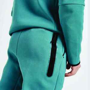 OEM <b>Tech</b> Fleece Slim Fit Mens Tracksuit Sweatsuit Private Label Jogger Sets <b>Tech</b> Fleece Jogging - Product Image 3