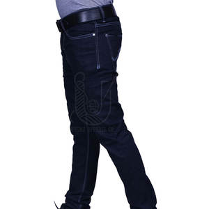 กางเกงยีนส์ผู้ชายผ้าฝ้าย 100% น้ำหนักเบา ระบายอากาศได้ดี เหมาะสำหรับฤดูร้อน คุณภาพสูง ระดับพรีเมียม สไตล์ลำลอง - Product Image 2