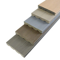 Super Decking en forme de M d'extrusion de Co imperméable de haute résistance 140x20mm plancher extérieur solide