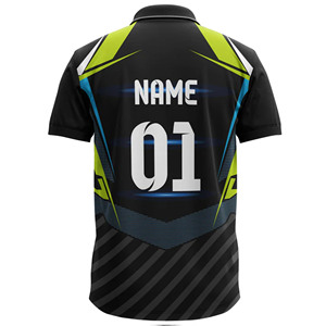 Maillots d'équipe de cricket personnalisables pour hommes, vêtements de sport durables respirants, uniformes imprimés par sublimation, légers et à séchage rapide - Product Image 2