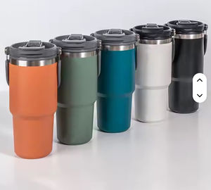 Vaso Térmico de Acero Inoxidable Ecológico y Colorido con Pantalla de Temperatura, Aislamiento Térmico de 12 a 24 Horas, Gran Capacidad, para Negocios - Product Image 1
