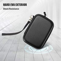 Étui rigide portable en EVA pour SSD Samsung T5/T3. Étui de protection antichoc pour disques durs externes - Étui uniquement
