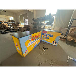 Handelessedisplay แผงอลูมิเนียมแบบป๊อปอัพสำหรับ messer boardsystem แบบพกพา SEG ผ้า - Product Image 4