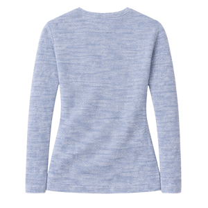 T-shirt à manches longues en denim Legacy, vêtements de sororité grecque, vêtements de sororité pour femmes, rose et vert, vêtements décontractés élégants pour sororité universitaire, vêtements grecs - Product Image 4