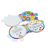 Alphabet Montessori personnalisé pour enfants Livre silencieux occupé Puzzle/forme/numéro Jeu éducatif Velcro Livre d'activités pour les enfants