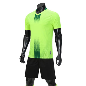 2024 nouveauté hommes Football uniforme Unique 100% Polyester Sublimation haute impression nouveau Style Premium Football porter ensemble - Product Image 3