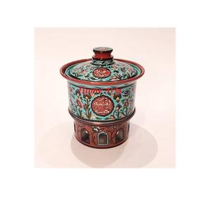 Diseño maravilloso Buffet de comida islámica Plato de frotamiento de acero inoxidable y Meena Work Calentador de alimentos Plato de frotamiento a granel - Product Image 3