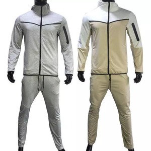 OEM Fleece Screen Print Pullover Hoodie Flared Pant Conjuntos de chándal para hombre Puffy Flared Stacked 2 Piece Mens Hoodie Sweatsuit Sets - Product Image 5