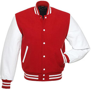 Veste universitaire en toile surdimensionnée d'hiver de style rue pour hommes personnalisée support de grande taille variété de techniques de broderie approvisionnement ODM - Product Image 2