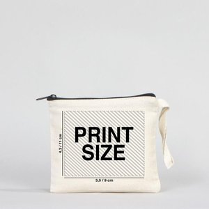 Bolsa de algodón personalizada de Año Nuevo, 6 5 (15 13 cm), bolsa con cremallera, embalaje para regalo navideño, diseño de campanas de Feliz Año Nuevo, reutilizable - Product Image 2