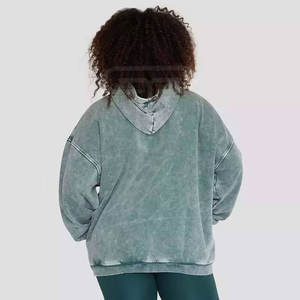 เสื้อฮู้ดดี้ผู้หญิงแบบย้อมสีเอซิด ดีไซน์สั่งทำพิเศษ คุณภาพเยี่ยม ใส่ได้ทั้งแบบลำลองและเป็นทางการ มีกระเป๋าหลายช่อง - Product Image 4