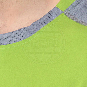 Camisetas Dry Fit para hombre 100% algodón tejido Activewear que absorbe la humedad para Yoga gimnasio entrenamiento logotipo personalizado al por mayor - Product Image 5