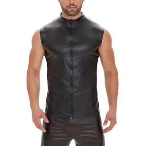 Chemises pour hommes de qualité supérieure, vente en gros, chemise en cuir véritable personnalisée, mode hip-hop, streetwear, chemises en cuir véritable légères - Product Image 1