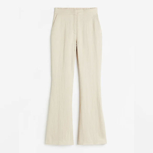 Hot Sale New Women <b>Flare</b> Trousers and Solid Color <b>Low</b> <b>Waist</b> Straight Custom Logo and Plus Size for Women - Product Image 6