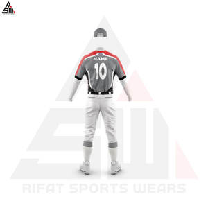 Conjuntos de Camisetas de Béisbol al por Mayor, Poliéster con Impresión por Transferencia de Calor, Transpirables, Nombre del Equipo Personalizado, Ropa Deportiva, Servicios OEM de Fútbol - Product Image 4
