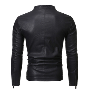 2024 marque personnalisée en cuir hommes moto veste en cuir Bomber veste hommes vintage moto Original veste en cuir hommes - Product Image 3