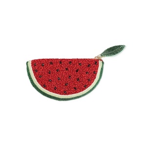 Multicolor Seed Beads Embroidered <b>Small</b> Coin <b>Wallet</b> Handcrafted Wholesale beaded coin purses with intricate handmade patterns - Product Image 4