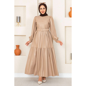 New Season <b>Women</b> Winter Islamic Clothing Abaya Dress <b>Kaftan</b> Tunic Dubai Muslim Islamic Fashion Turkish Made Islamic Dresses - Product Image 5