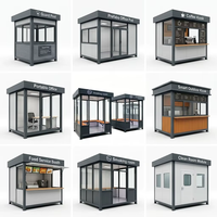 Cabine de fumage extérieure personnalisée avec structure en acier galvanisé, verre trempé et ventilation optionnelle pour les usines et les espaces publics