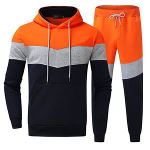 Conjunto Deportivo de Dos Piezas para Hombre, Ropa Deportiva de Gimnasio, Felpa Técnica, con Logotipo Personalizado - Product Image 1