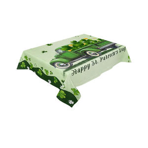 Wholesale 100% Pure Cotton round <b>Table</b> Cloth Customized Design Woven <b>Table</b> <b>Cover</b> - Product Image 5