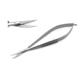 กรรไกรทันตกรรมไทเทเนียม 12.5 ซม.-18 ซม. กรรไกรจักษุวิทยาขนาดเล็กสำหรับกระจกตา เครื่องมือผ่าตัด อุปกรณ์จักษุวิทยา - Product Image 4