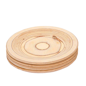 Assiette de chargement en bois à vaisselle ustensiles de cuisine utilisation pour les aliments avec plateau de service à domicile à assiette à dîner décoration écologique - Product Image 1